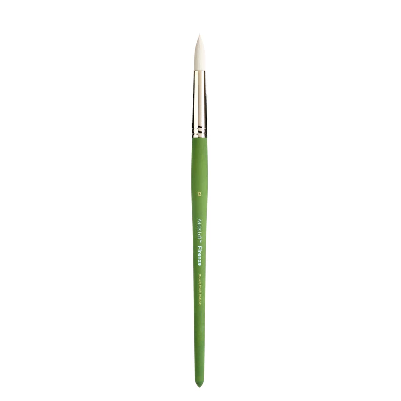 12 Pack: Firenze Long Handle Round Brush by Artist's Loft™